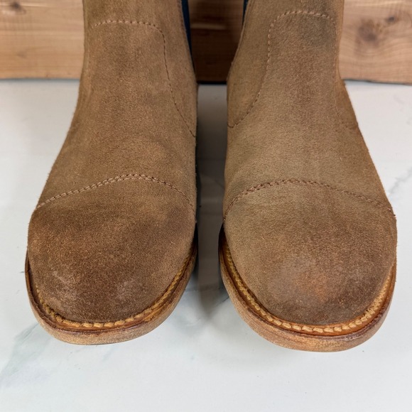 Freebird Curtis Mens Brown Suede Cap Toe Chelsea Boots Size 8 Leather Sole‎ main image 6